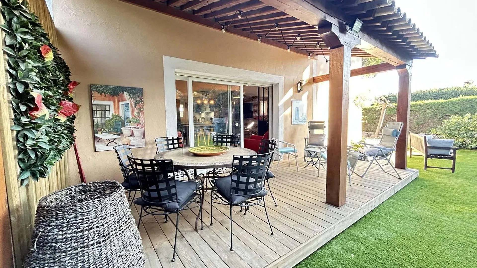 Sainte Maxime : Villa 3 Pieces, Jardin, Piscine, Clim - Fr-1-226-553 location